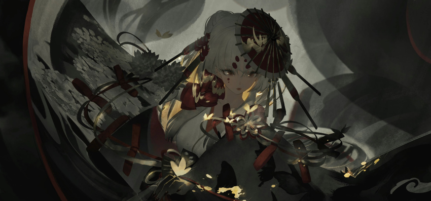 1girl, absurdres, alternate_costume, chinese_commentary, closed_mouth, commentary_request, dahan_jax, facial_mark