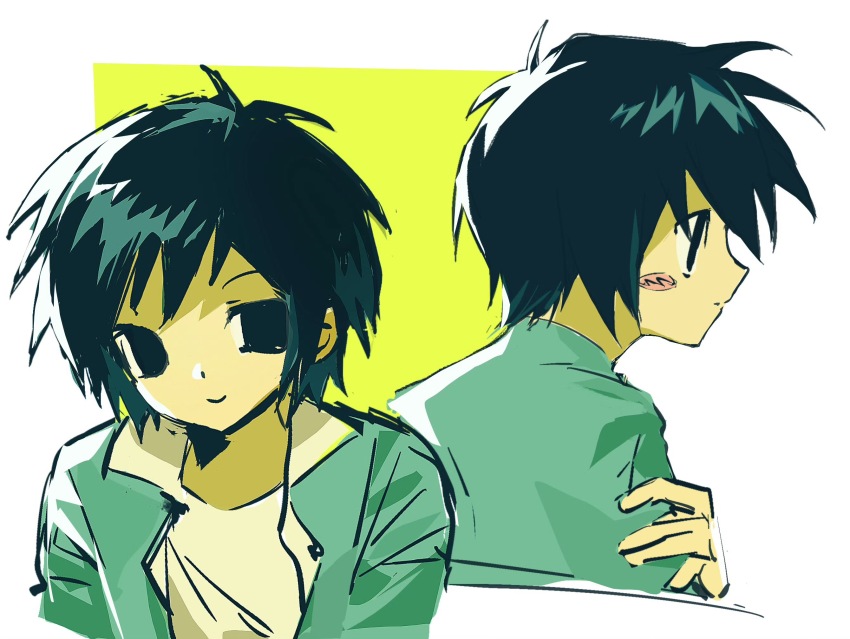 1boy, black_eyes, black_hair, buzhidaoshenmexiangchangmao, gakuran, highres, looking_at_viewer, male_focus