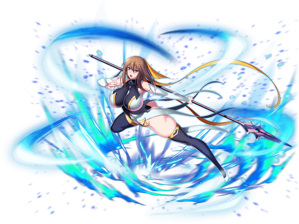 1girl, ass, bare_shoulders, black_thighhighs, bodysuit, breasts, brown_hair, covered_collarbone