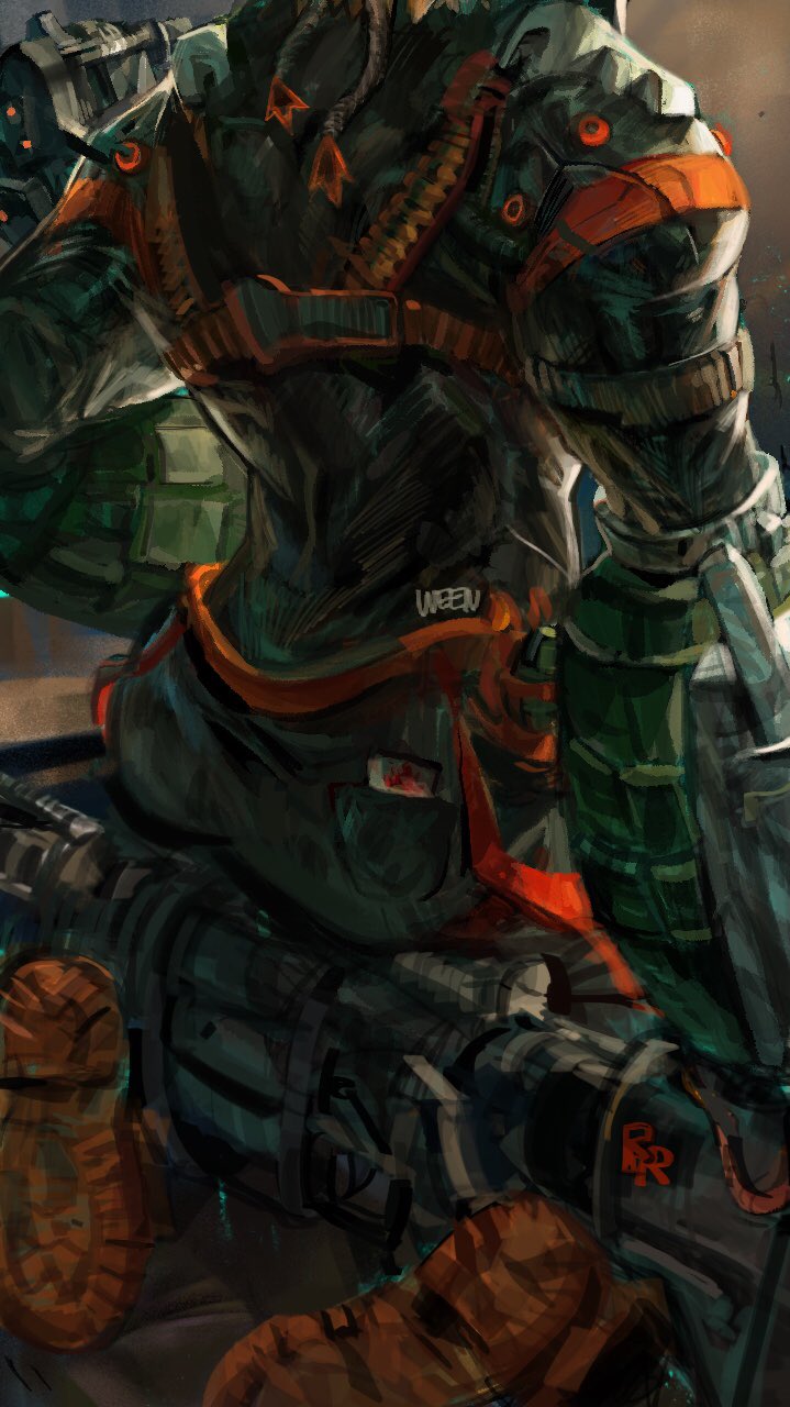 1boy, artist_name, ass, back, back_focus, bakugou_katsuki, blonde_hair, boku_no_hero_academia, colored_shoe_soles, commentary, english_commentary, head_out_of_frame, highres, male_focus, pocket, shoe_soles, solo, superhero_costume, weapon, weenizzzz