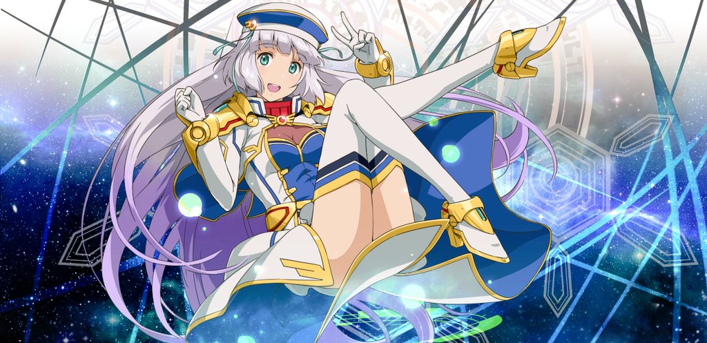 1girl, aqua_eyes, arms_up, blue_hat, boots, breasts, capelet, cleavage