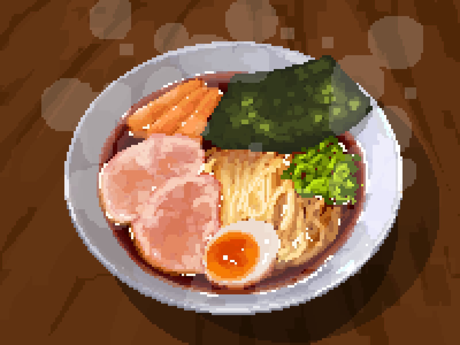 cutlet, food, food_focus, heimuer, highres, hisachan55cute, jirou_(ramen), katsu_(food)
