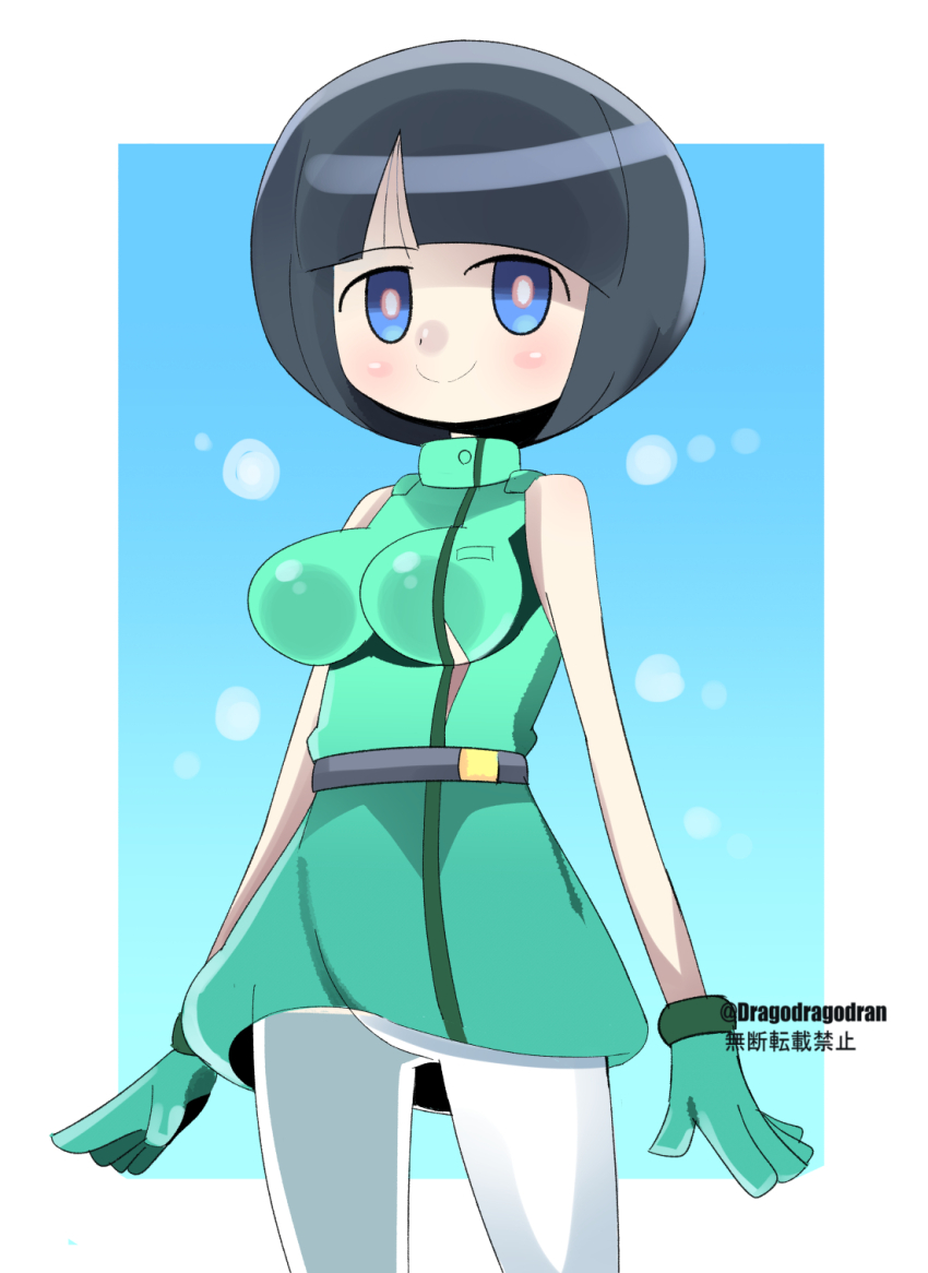 1girl, blue_eyes, breasts, cosplay, dragodragodran, emma_sheen, emma_sheen_(cosplay), gundam