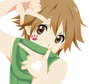 1boy, album_cover_redraw, brown_eyes, brown_hair, cheek_tattoo, commentary_request, derivative_work, finger_frame, green_scarf, green_shirt, k-on!, looking_at_viewer, lowres, male_focus, meiko_(nattu303), parody, paw_print, paw_tattoo, ragnarok_online, ranger_(ragnarok_online), scarf, shirt, short_hair, simple_background, sleeveless, sleeveless_shirt, solo, tattoo, upper_body, white_background