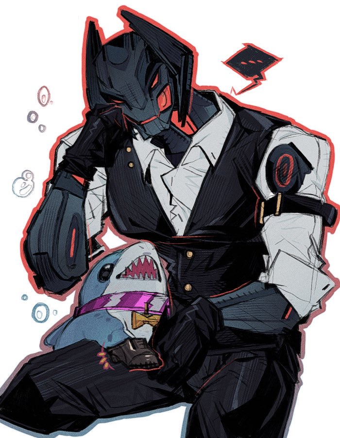 1boy, android, armor, avengers_(series), dotori_012, formal_clothes, glowing, glowing_eyes