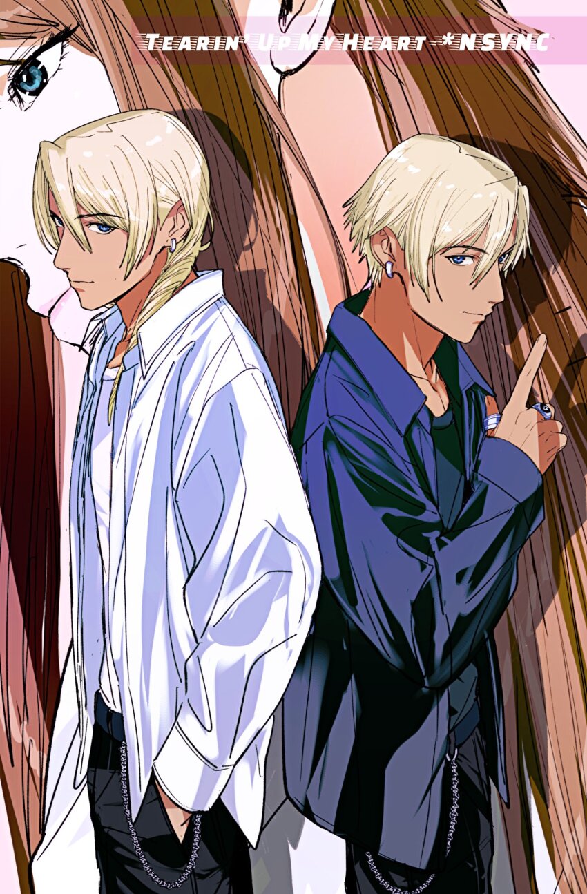 1girl, 2boys, ace_attorney, aged_down, alternate_costume, amikoiiko, apollo_justice:_ace_attorney, belt