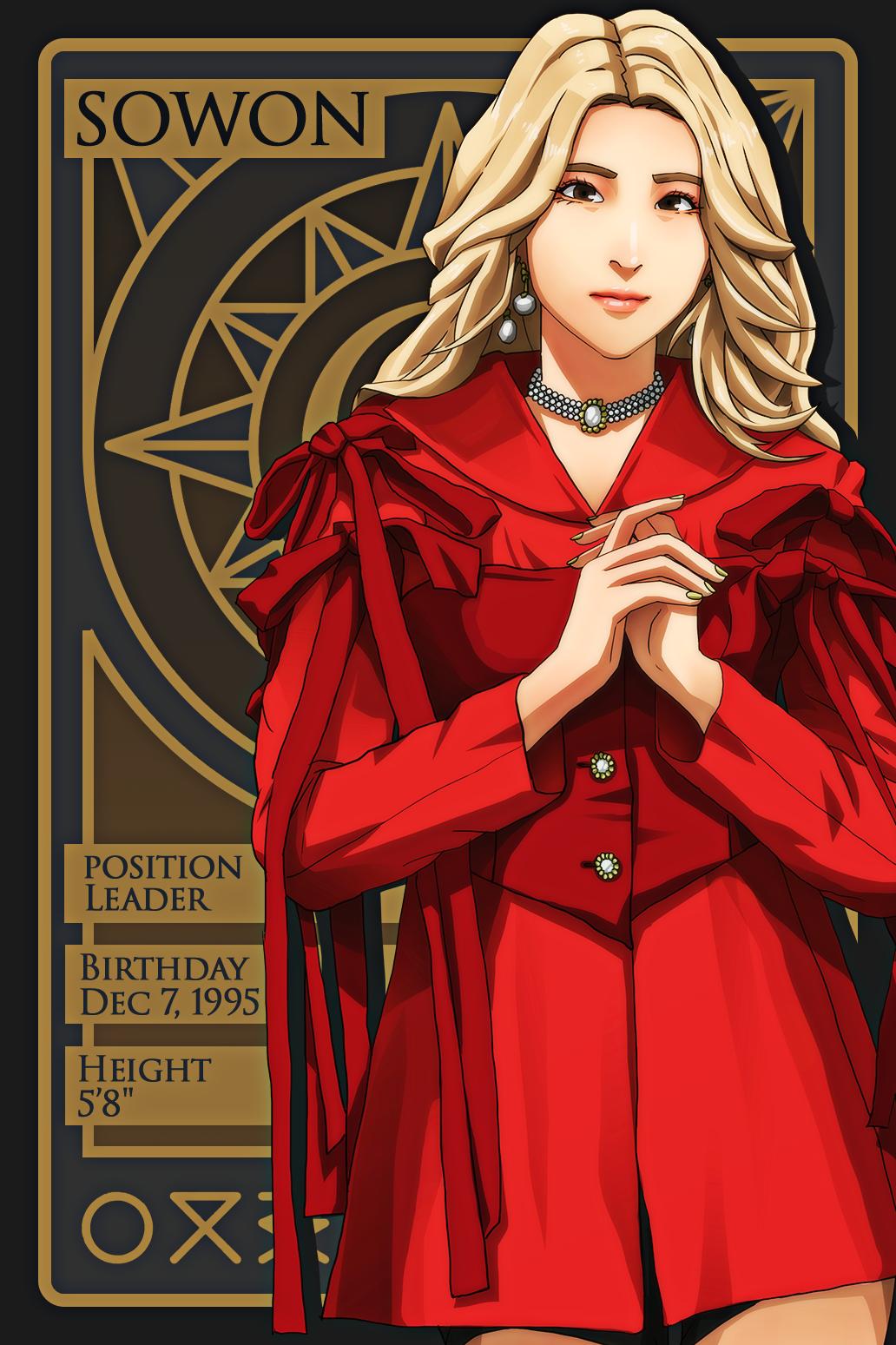 1girl, artist_name_(singer), blonde_hair, closed_mouth, commentary, corset, cowboy_shot, earrings