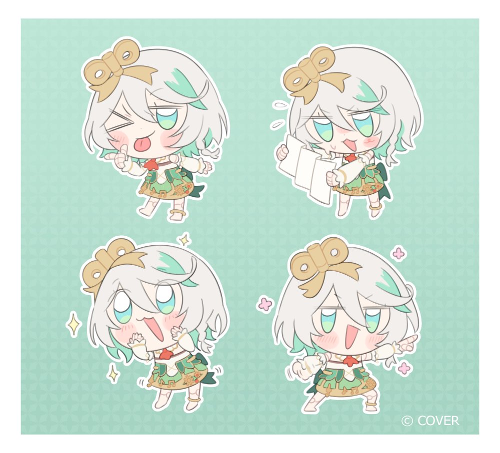 >_o, 1girl, :d, :p, ascot, blush, border, braid