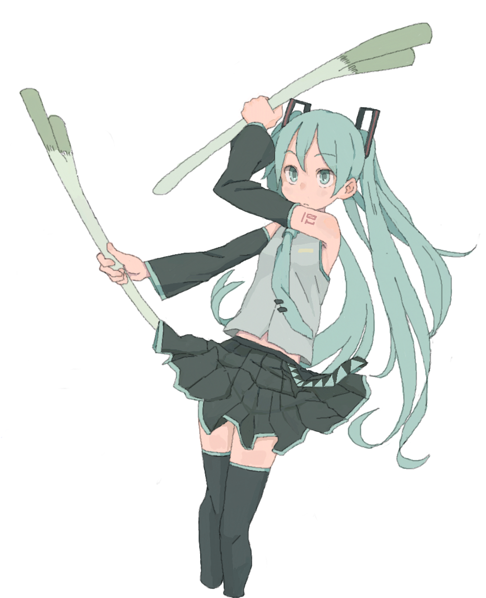 1girl, aqua_eyes, aqua_hair, asamoto, detached_sleeves, female_focus, hatsune_miku, highres