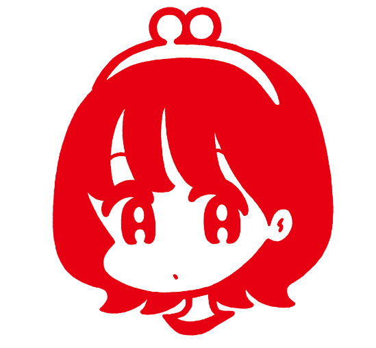 1girl, conix, japan_railways, kyupo-chan, kyushu_railway_company, looking_at_viewer, monochrome, red_theme