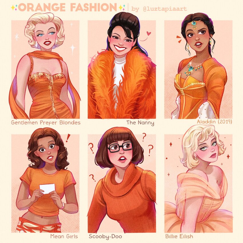 6+girls, ?, aladdin_(2019), aladdin_(movie), billie_eilish, blonde_hair, blue_eyes, bob_cut