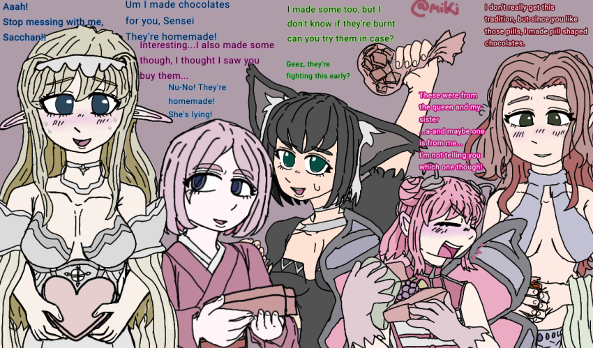 annette_(isekai_shikkaku), comic, esche_(isekai_shikkaku), isekai_shikkaku, sacchan_(isekai_shikkaku), solulu, solulu_(isekai_shikkaku), tama_(isekai_shikkaku)