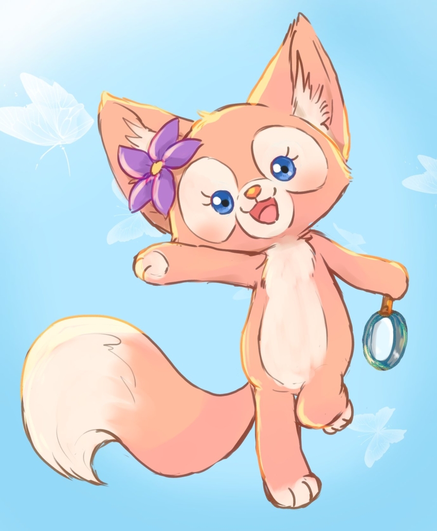 1girl, animal_ears, chusan_39, duffy_and_friends, fox, fox_girl, furry, furry_female