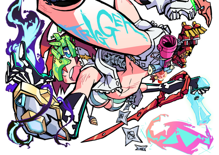 >_<, 2girls, acceptor, ahoge, anime_coloring, ankle_boots, aqua_bikini, aqua_eyes