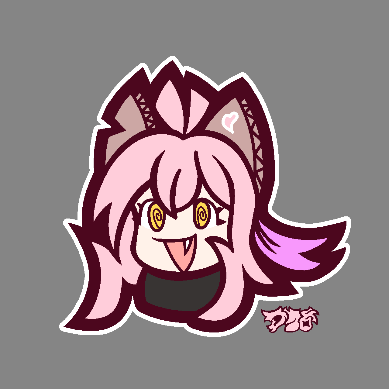 borrowed_character, cardboard, cardie_(ceroro), cuffs, darkniel76, dragon_horns, fake_horns, highres