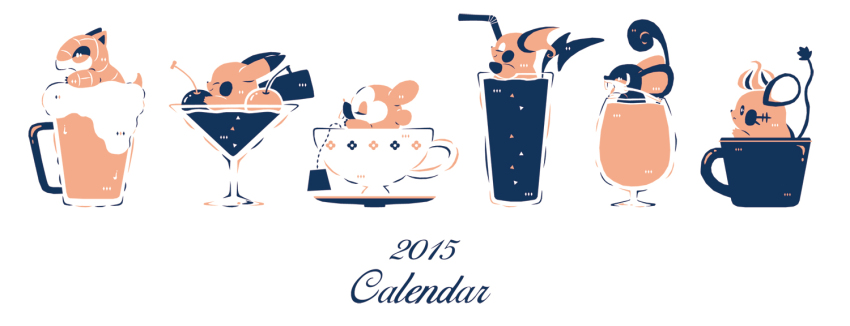 2015, bidoof, cherry, cocktail_glass, commentary_request, cup, dedenne, drinking_glass