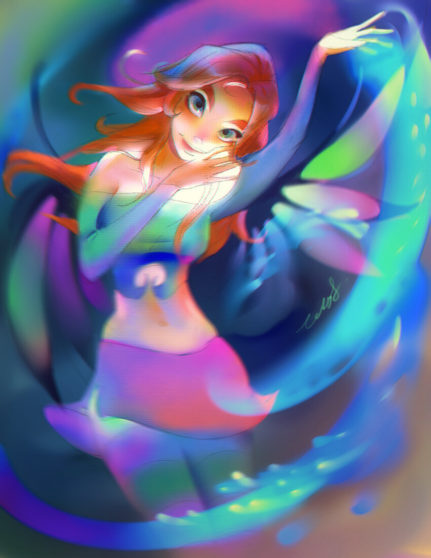 1girl, aqua_eyes, aqua_shirt, bare_shoulders, brown_hair, closed_mouth, clothing_cutout, collarbone