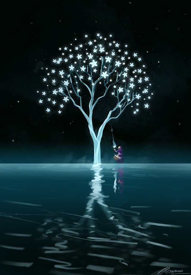 1other, basket, hijab, holding, holding_basket, night, original, outdoors