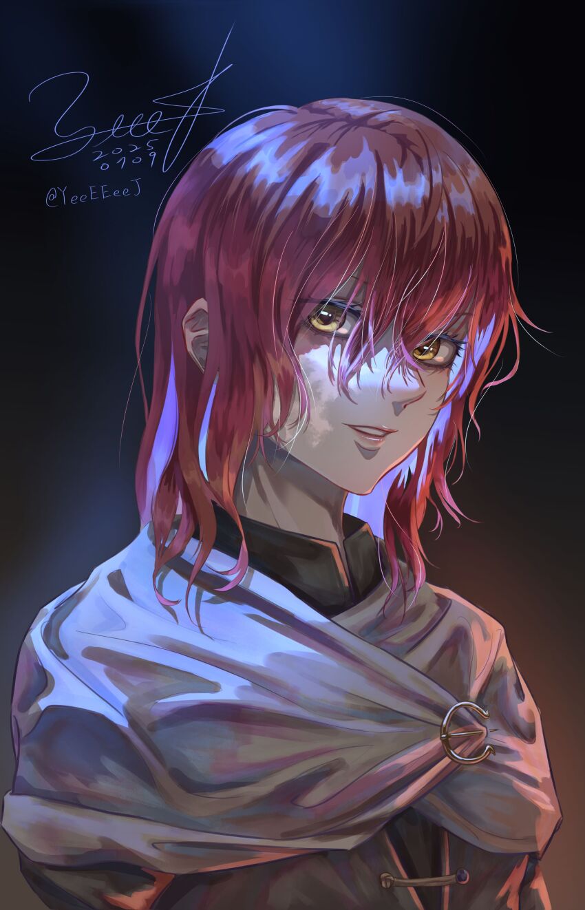 1girl, absurdres, artist_name, blurry, blurry_background, chinese_commentary, commentary_request, dated