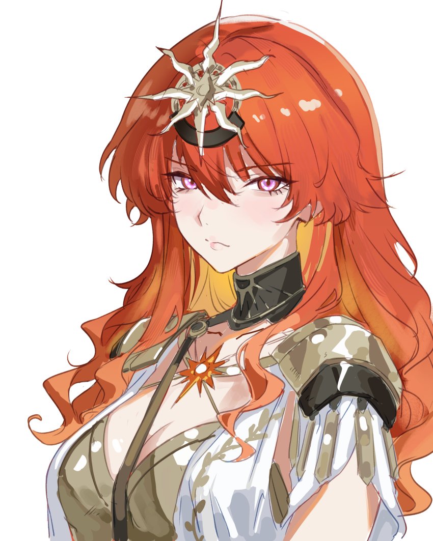 1girl, absurdres, armor, augusta_(wuthering_waves), black_hair, breastplate, closed_mouth, colored_inner_hair