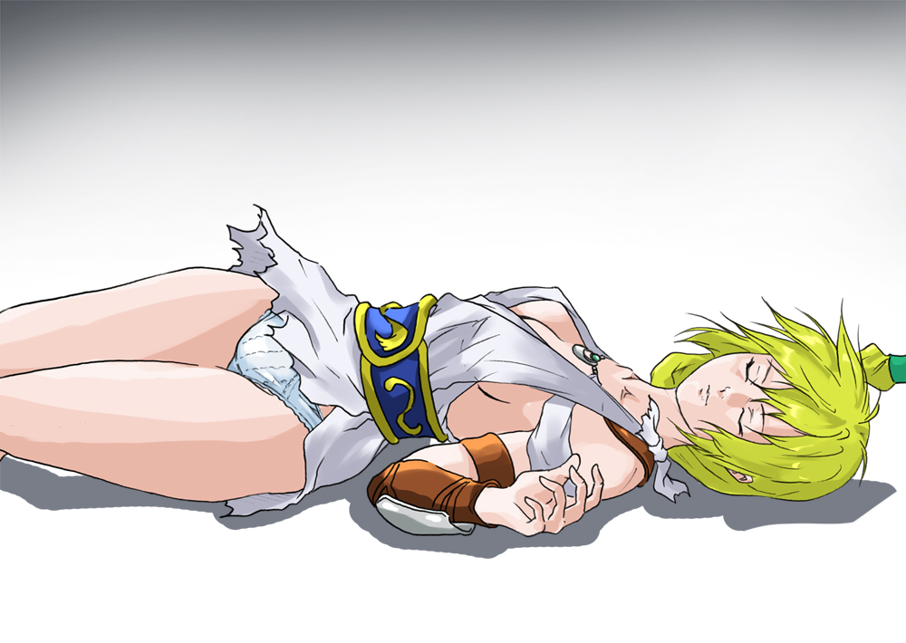 1girl, a-ru_(dn1217), blonde_hair, blonde_twist, breasts, closed_eyes, female_focus, goddess_robe