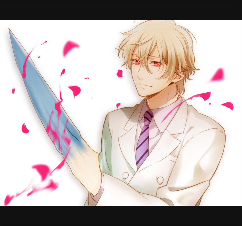 00s, 1boy, bad_id, bad_pixiv_id, bishounen, blonde_hair, blood+, formal_clothes