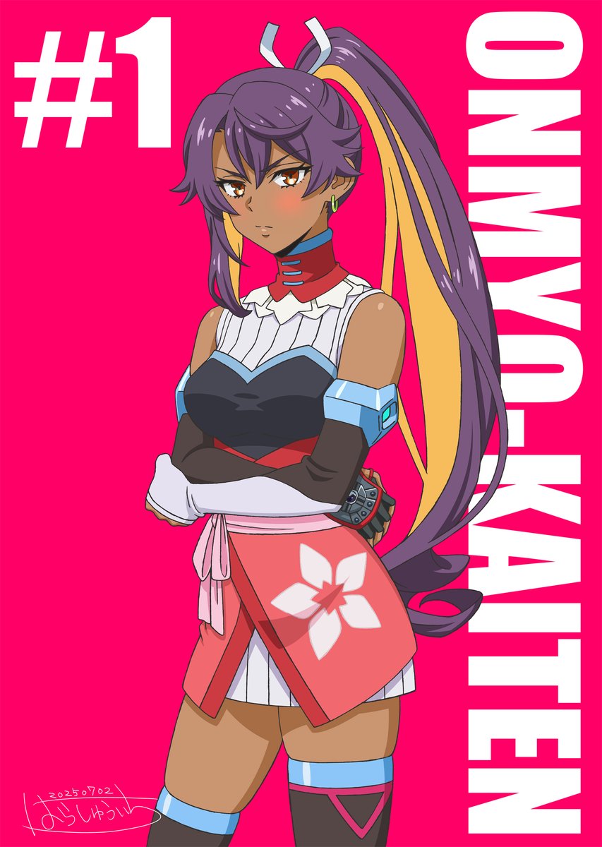 1girl, arms_under_breasts, bare_shoulders, blonde_hair, blush, boots, breasts, brown_boots