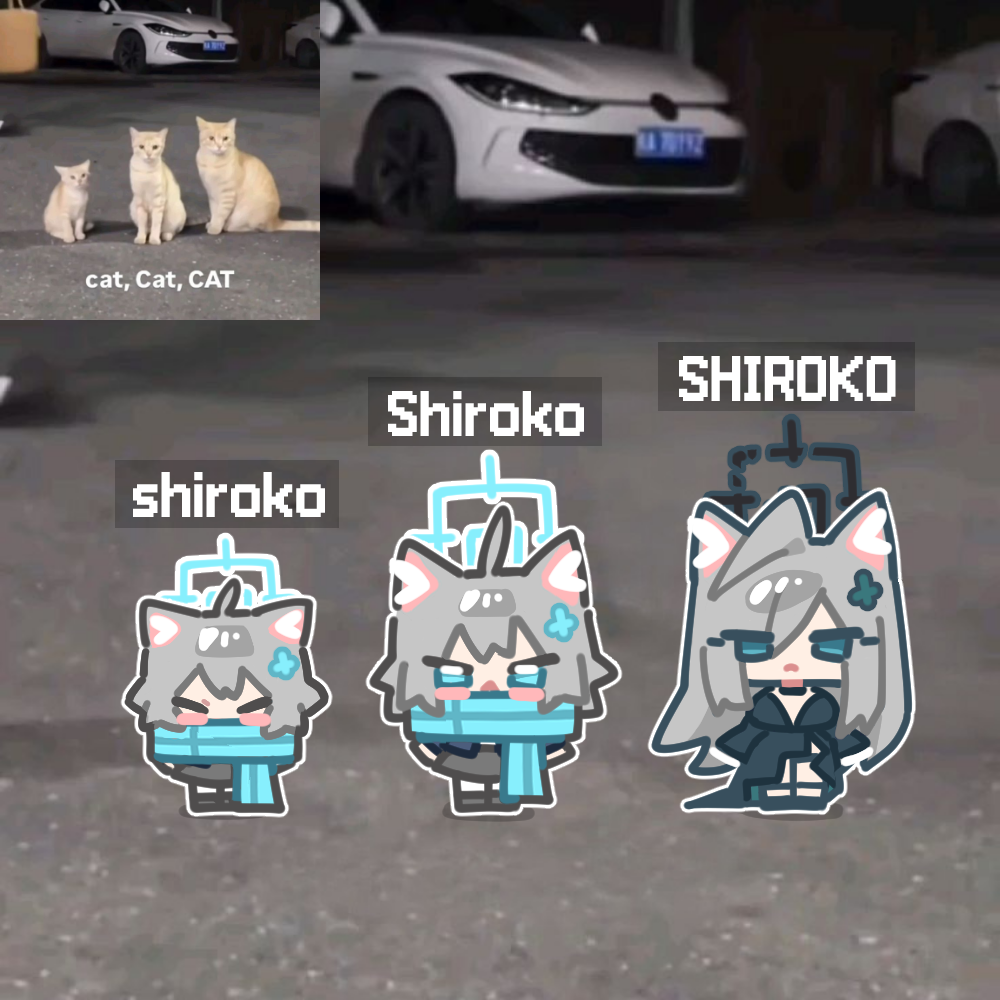 3girls, ahoge, animal_ear_fluff, animal_ears, blue_archive, blue_eyes, blue_scarf, blush_stickers