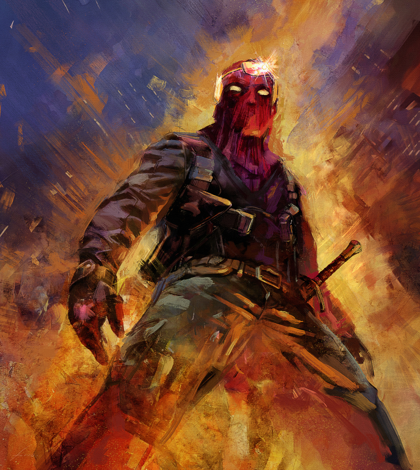 1boy, absurdres, baron_zemo, belt, black_jacket, bulletproof_vest, captain_america_(series), coat