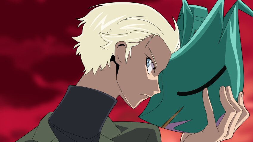 1boy, absurdres, blonde_hair, blue_eyes, char_aznable, code_geass, company_connection, elmeth