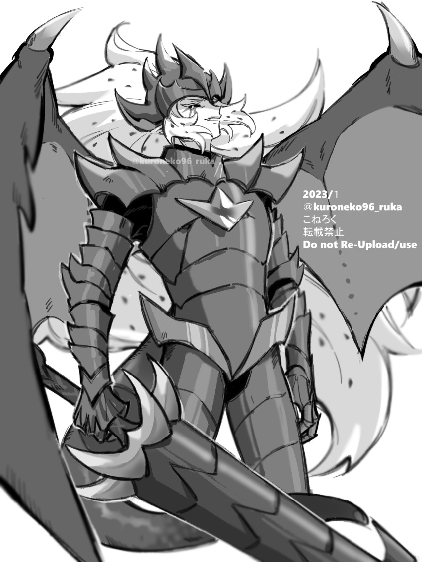 1boy, 2023, absurdres, armor, colored_sclera, commentary, cookie_run, cropped_legs