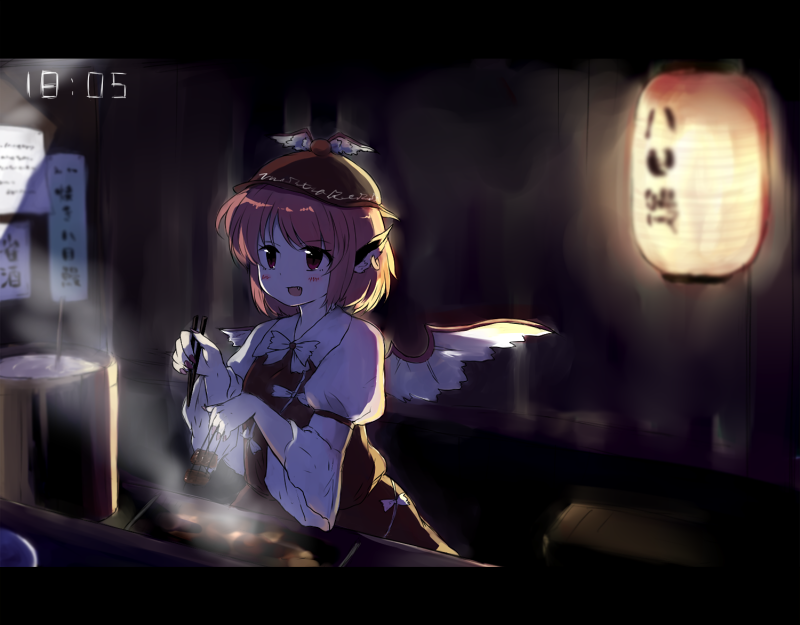 1girl, animal_ears, bad_id, bad_pixiv_id, blush, chopsticks, cooking, earrings