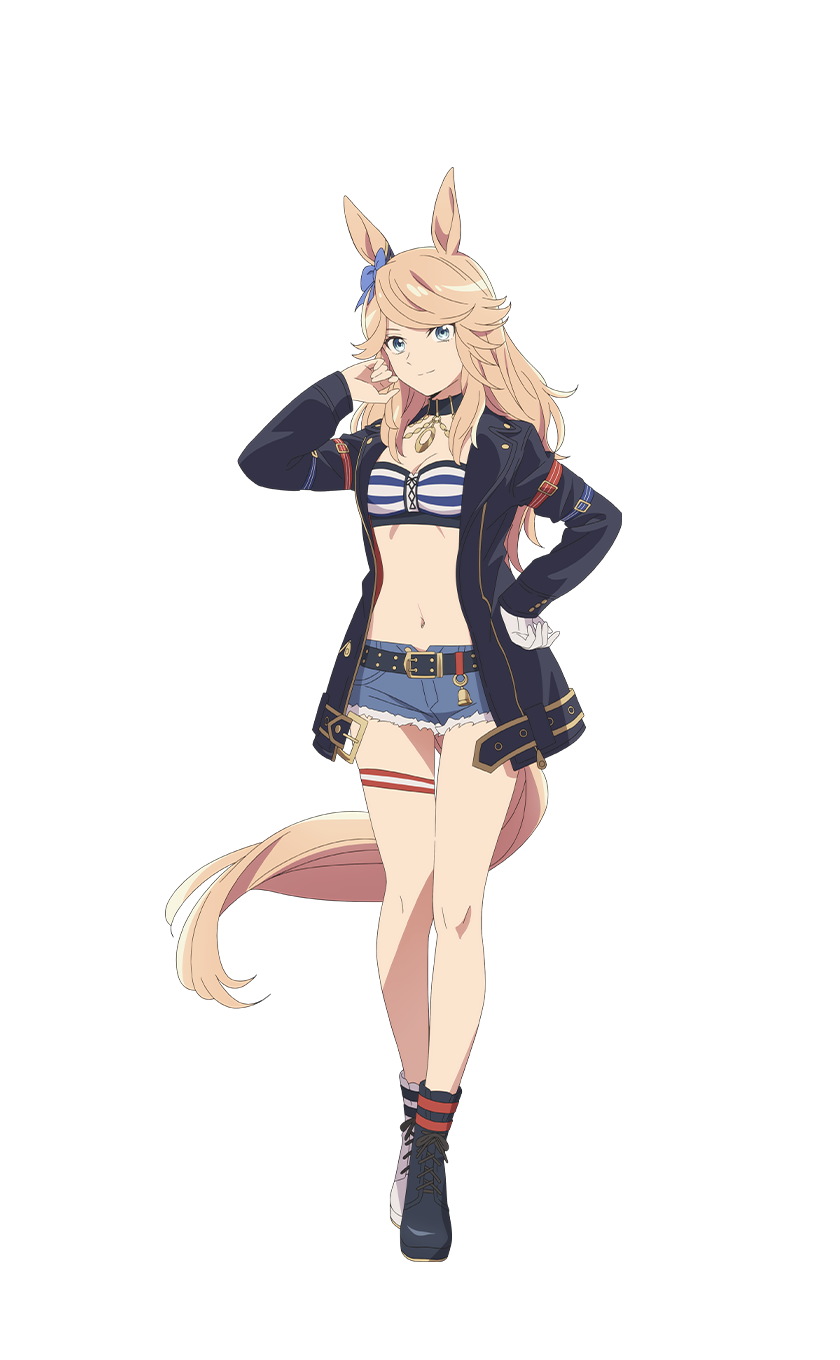 1girl, animal_ears, anime_coloring, bandeau, belt, black_boots, black_collar, black_jacket