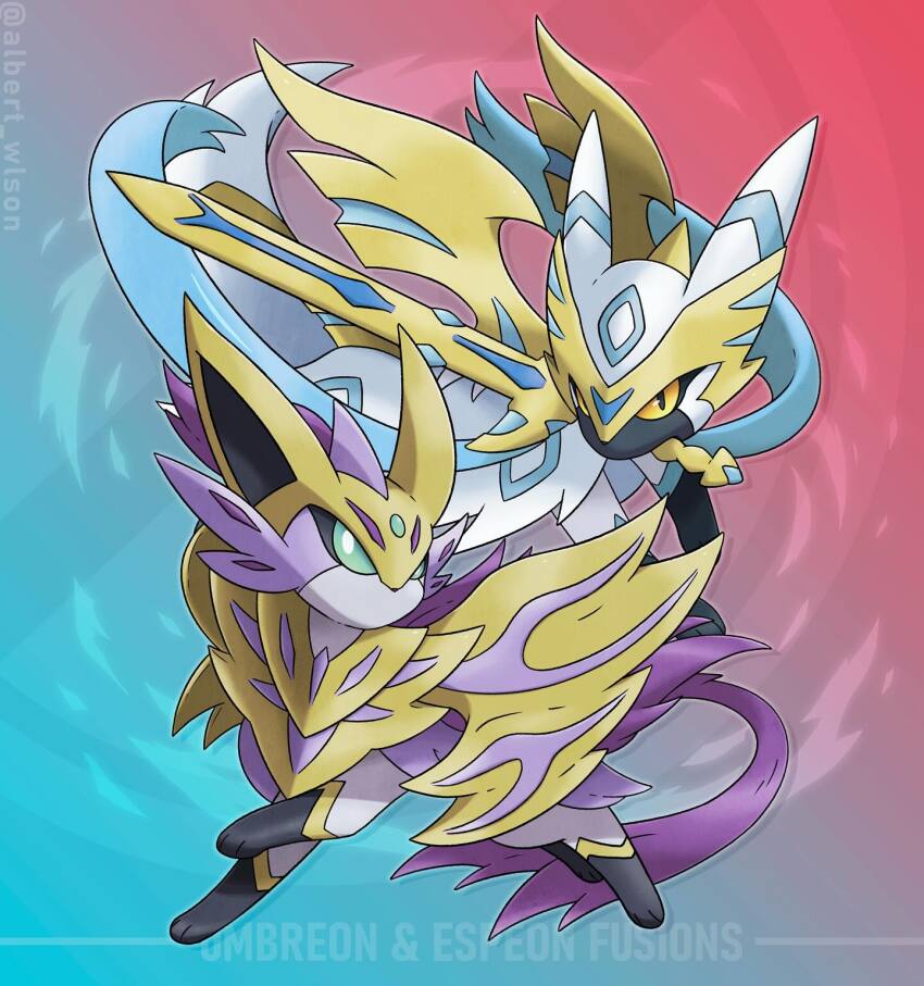 albrt-wlson, alternate_color, animal_focus, character_name, commentary, english_commentary, english_text, espeon