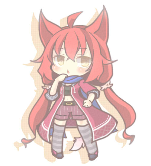 1girl, ahoge, animal_ears, black_boots, black_tube_top, blue_scarf, boots, bow