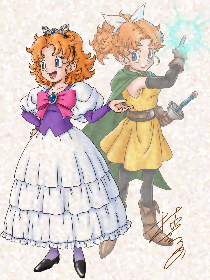 1girl, adversarial_noise, black_pantyhose, black_shoes, black_sleeves, blue_eyes, blue_gem, bow