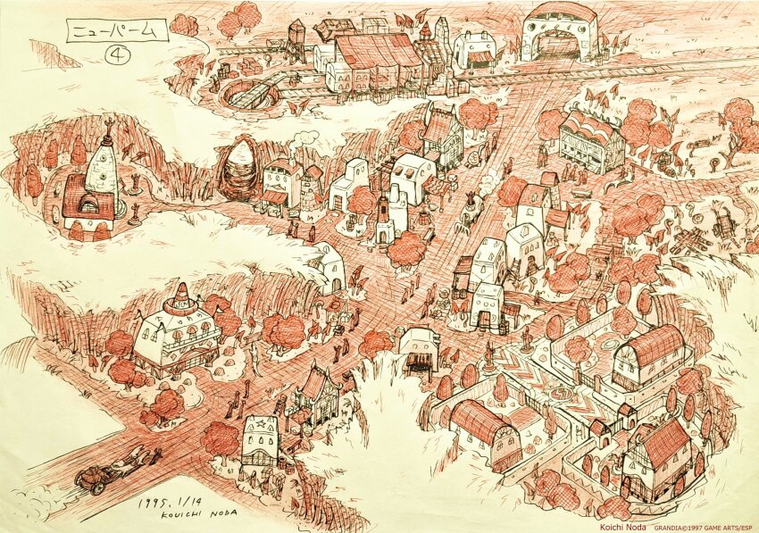 1995, artist_name, copyright_name, dated, gate, grandia, highres, house