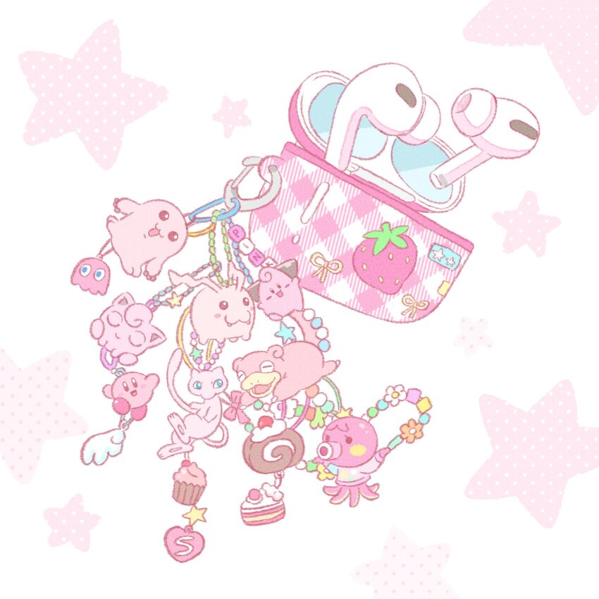 animal_crossing, bow, cake, cake_slice, character_charm, character_request, charm_(object), cleffa