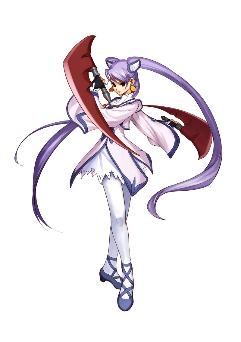 1girl, atelier_(series), atelier_iris, atelier_iris_2, atelier_iris_eternal_mana_2, audrey_riesevelt, blade, dual_wielding