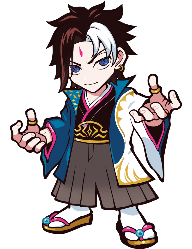 anime_coloring, anthem_(gamer), archived_source, asymmetrical_bangs, black_hair, black_kimono, black_metal, blue_eyes