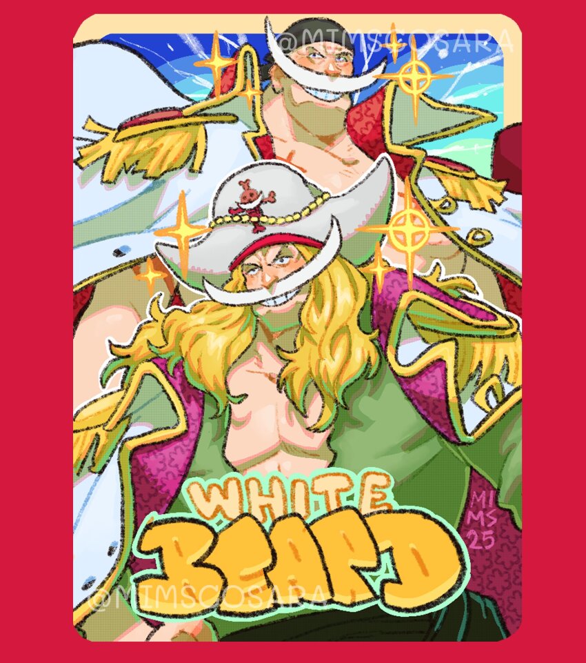 1boy, aged_down, bandana, black_bandana, blonde_hair, character_name, coat, commentary