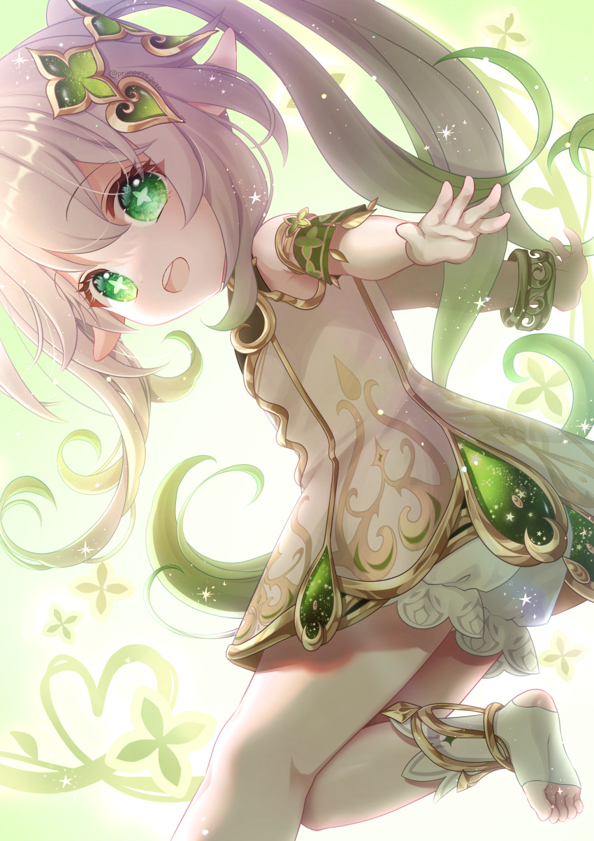 1girl, absurdres, bare_shoulders, bloomers, bracelet, colored_skin, commentary_request, detached_sleeves