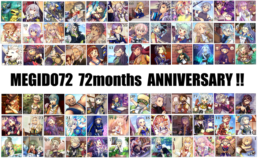 6+boys, 6+girls, 8_mame, abalam_(megido72), absurdres, agaliarept_(megido72), agares_(megido72), agathion_(megido72), aim_(megido72), alastor_(megido72), allocer_(megido72), amaimon_(megido72), amazeroth_(megido72), amduscias_(megido72), amon_(megido72), amy_(megido72), andras_(megido72), andrealphus_(megido72), andromalius_(megido72), animal_ears, aquiel_(megido72), ariton_(megido72), armaros_(megido72), asmodeus_(megido72), asrafil_(megido72), astaroth_(megido72), azazel_(megido72), baalzephon_(megido72), bael_(megido72), balam_(megido72), bald, balor_(megido72), baphomet_(megido72), barakiel_(megido72), barbatos_(megido72), bathin_(megido72), bebal_(megido72), behemoth_(megido72), beleth_(megido72), belial_(megido72), belphegor_(megido72), berith_(megido72), bifrons_(megido72), black_bow, black_hair, blonde_hair, blue_eyes, book, bookshelf, botis_(megido72), bow, braid, breasts, briffaut_(megido72), buer_(megido72), bune_(megido72), buni_(megido72), caim_(megido72), card, caspiel_(megido72), cat, chernobog_(megido72), cleavage, cleavage_cutout, clothing_cutout, corson_(megido72), cosmetics, crocell_(megido72), dagon_(megido72), dantalion_(megido72), decarabia_(megido72), eligos_(megido72), everyone, eye_mask, eyepatch, facial_hair, flauros_(megido72), fleurety_(megido72), flower, focalor_(megido72), food, foras_(megido72), forneus_(megido72), furcas_(megido72), furfur_(megido72), furiae_(megido72), gaap_(megido72), gaebolg_(megido72), gamigin_(megido72), glasya-labolas_(megido72), gloves, green-framed_eyewear, green_hair, gremory_(megido72), grey_hair, grimalkin_(megido72), gusion_(megido72), hack_(megido72), hagenti_(megido72), hair_between_eyes, hair_bow, hair_ornament, hair_over_one_eye, halphas_(megido72), hat, heterochromia, highres, holding, holding_card, holding_lipstick_tube, hourglass, hutgin_(megido72), imp_(megido72), incubus_(megido72), instrument, ipos_(megido72), kimaris_(megido72), lerajie_(megido72), leviathan_(megido72), lilim_(megido72), lipstick_tube, loki_(megido72), lucifugus_(megido72), malphas_(megido72), mammon_(megido72), marbas_(megido72), marchosias_(megido72), martinet_(megido72), mask, mastema_(megido72), megido72, melchom_(megido72), mephisto_(megido72), minoson_(megido72), morax_(megido72), multicolored_hair, multiple_boys, multiple_girls, murmur_(megido72), naberius_(megido72), nebiros_(megido72), nephilim_(megido72), nergal_(megido72), nisroc_(megido72), nybbas_(megido72), one_eye_closed, orange_eyes, oray_(megido72), orias_(megido72), oriens_(megido72), orobas_(megido72), ose_(megido72), paimon_(megido72), philotanus_(megido72), phoenix_(megido72), piano, pink_eyes, playing_card, poker_chip, prometheus_(megido72), pruflas_(megido72), purple_eyes, purple_hair, purson_(megido72), raum_(megido72), red-framed_eyewear, red_bow, red_eyes, red_flower, red_hair, ronove_(megido72), sabnac_(megido72), saleos_(megido72), sarah_(megido72), sargatanas_(megido72), satanachia_(megido72), satanail_(megido72), scar, scar_across_eye, scar_on_face, seere_(megido72), shamhaza_(megido72), shax_(megido72), sitri_(megido72), solomon_(megido72), stolas_(megido72), succorbenoth_(megido72), succubus_(megido72), thamuz_(megido72), thanatos_(megido72), tiamat_(megido72), twintails, two-tone_hair, ukobach_(megido72), uphir_(megido72), utukku_(megido72), uvall_(megido72), valac_(megido72), valefor_(megido72), vapula_(megido72), vassago_(megido72), vepar_(megido72), verdelet_(megido72), vine_(megido72), white_flower, xaphan_(megido72), zagan_(megido72), zepar_(megido72), ziminiar_(megido72), ziz_(megido72)