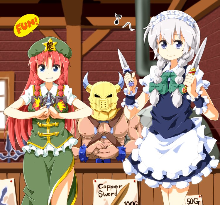 2girls, blue_dress, blue_eyes, braid, dragon_quest, dress, female_focus, hair_ribbon