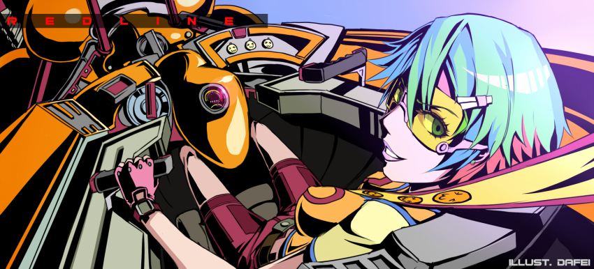 >_<, 1girl, :3, belt, car, closed_eyes, dafei, earrings