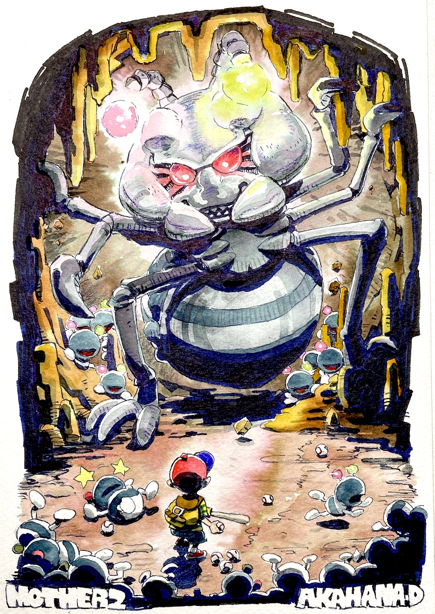 1boy, akahanadragon, ant, antennae, backpack, bag, baseball, baseball_bat