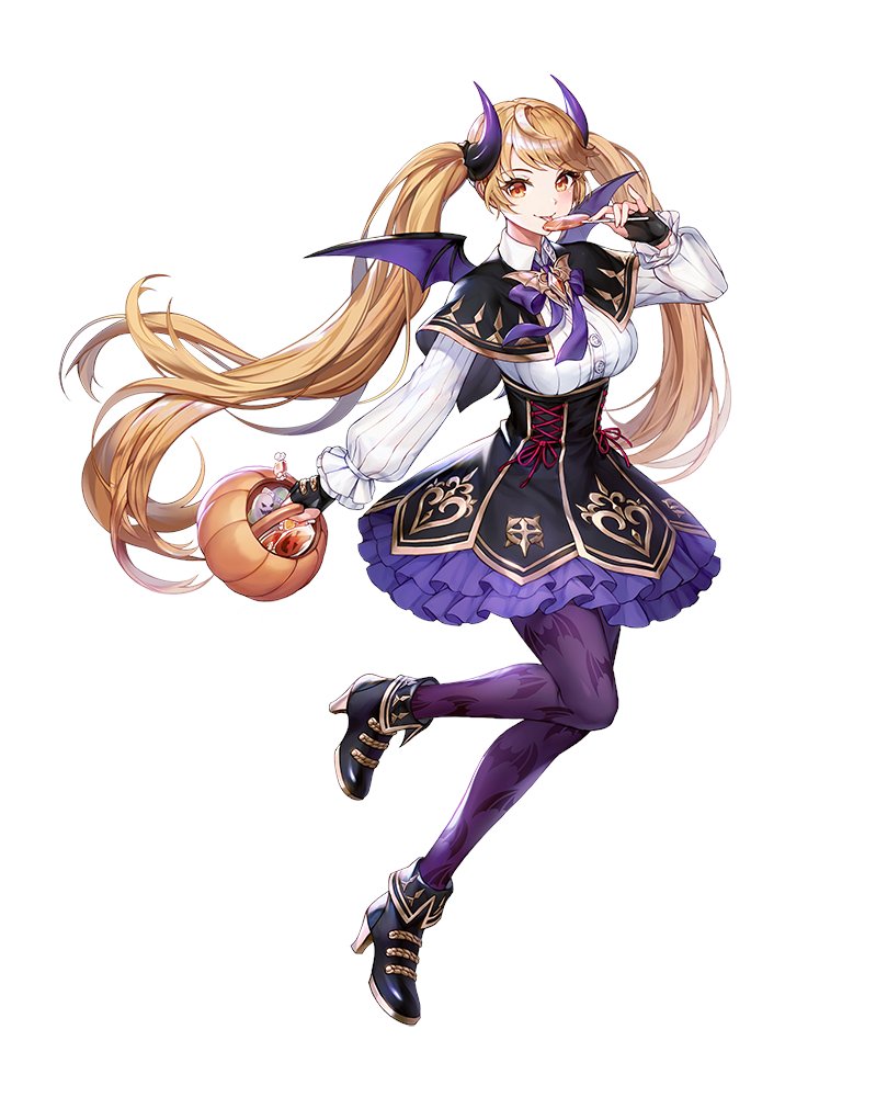 1girl, animal_print, artist_request, bat_print, bat_wings, black_capelet, black_corset, black_gloves