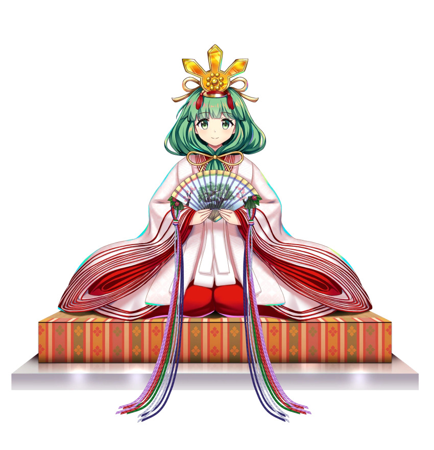 1girl, alternate_costume, bad_bilibili_link, bad_link, bonbori_(lighting), cherry_blossom_print, cherry_blossoms, closed_mouth