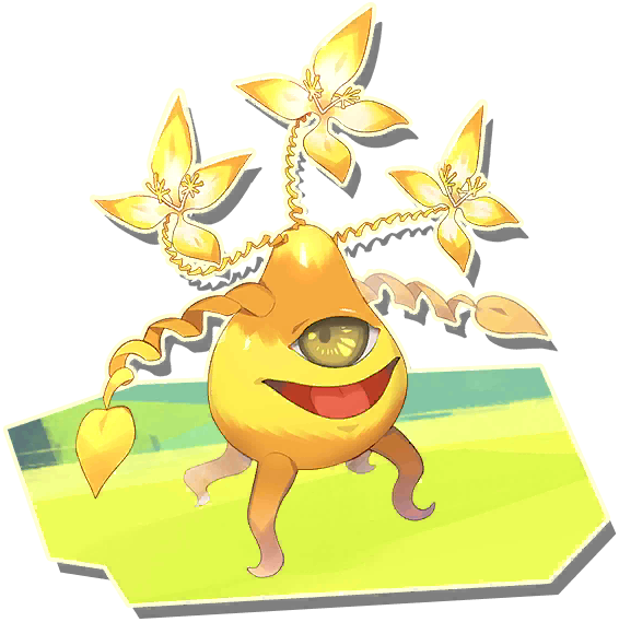 cyclops, flower, line:_monster_farm, monster_farm, official_art, one-eyed, plant_(monster_farm), plant_monster