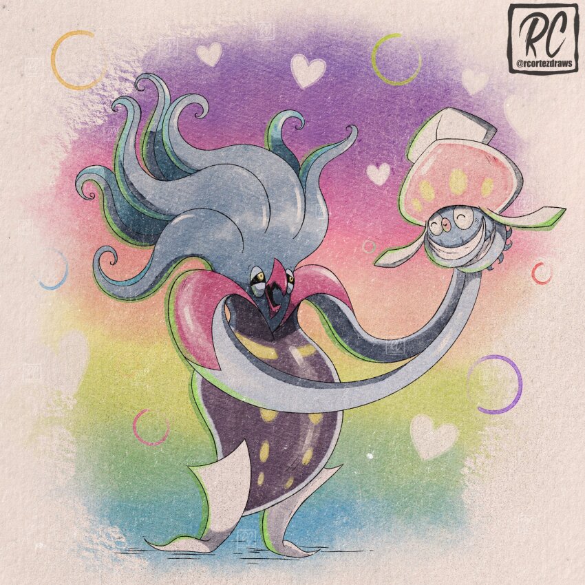 beak, closed_eyes, closed_mouth, colored_sclera, evolutionary_line, gen_6_pokemon, heart, highres